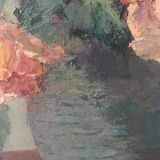 Still life with bouquet of flowers