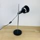 60s black and chrome adjustable spot desk lamp