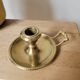 Cellar rat / brass candle holder