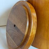 Vintage varnished solid blond wood box