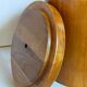 Vintage varnished solid blond wood box