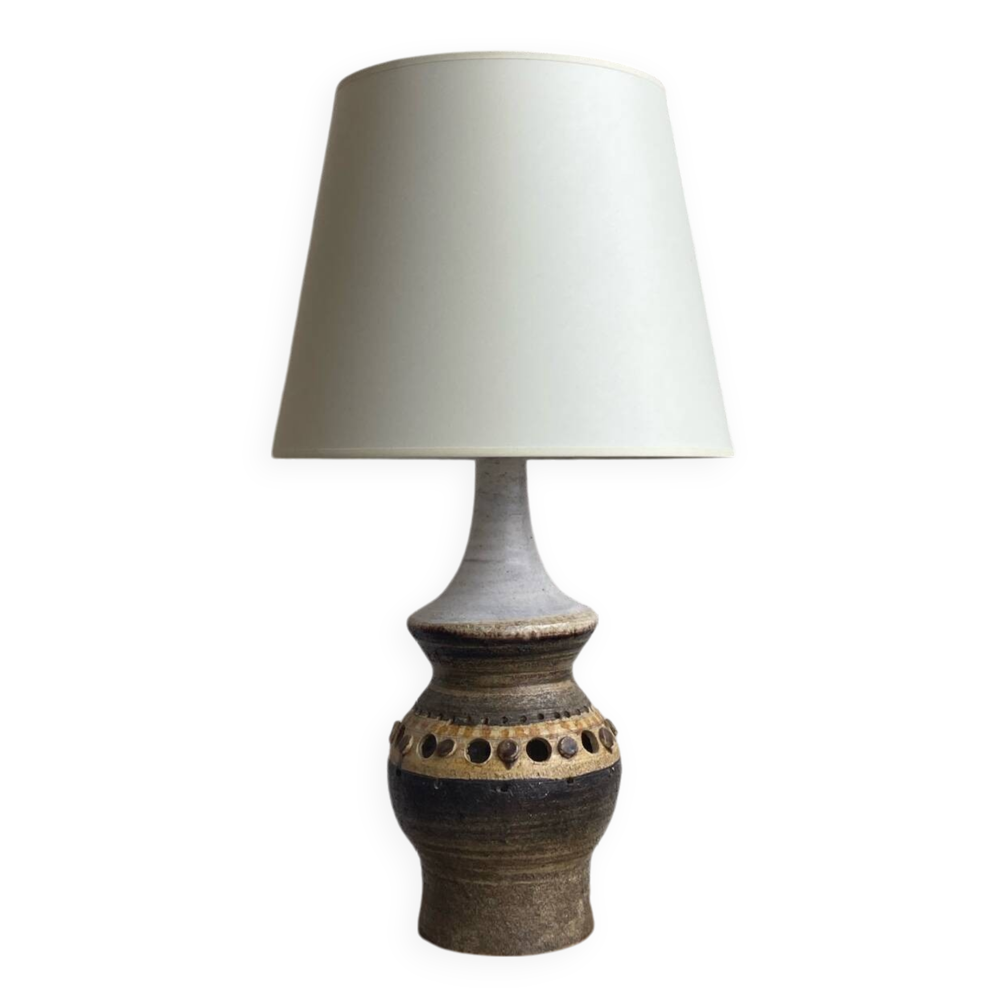 Georges Pelletier 1960 ceramic lamp