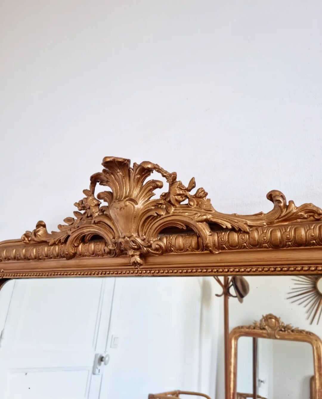 Old mirror Louis Philippe