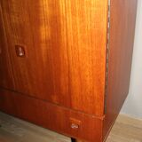 Tv stand wood  vintage 60'