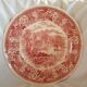 Villleroy & Boch Burgenland grand plat de service/gâteau rouge