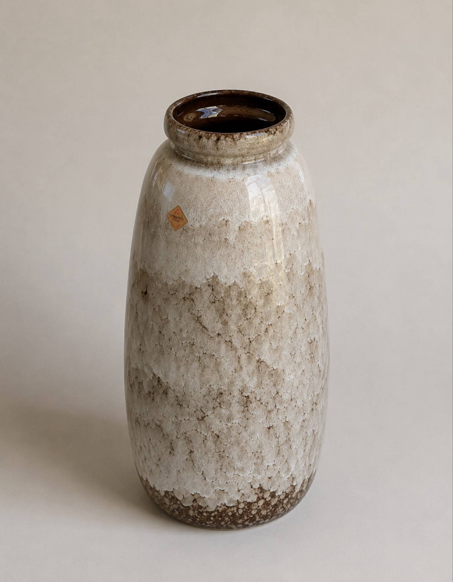 Large vase Scheurich ceramic West Germany 284-47 – 47 cm – Condition exceptional