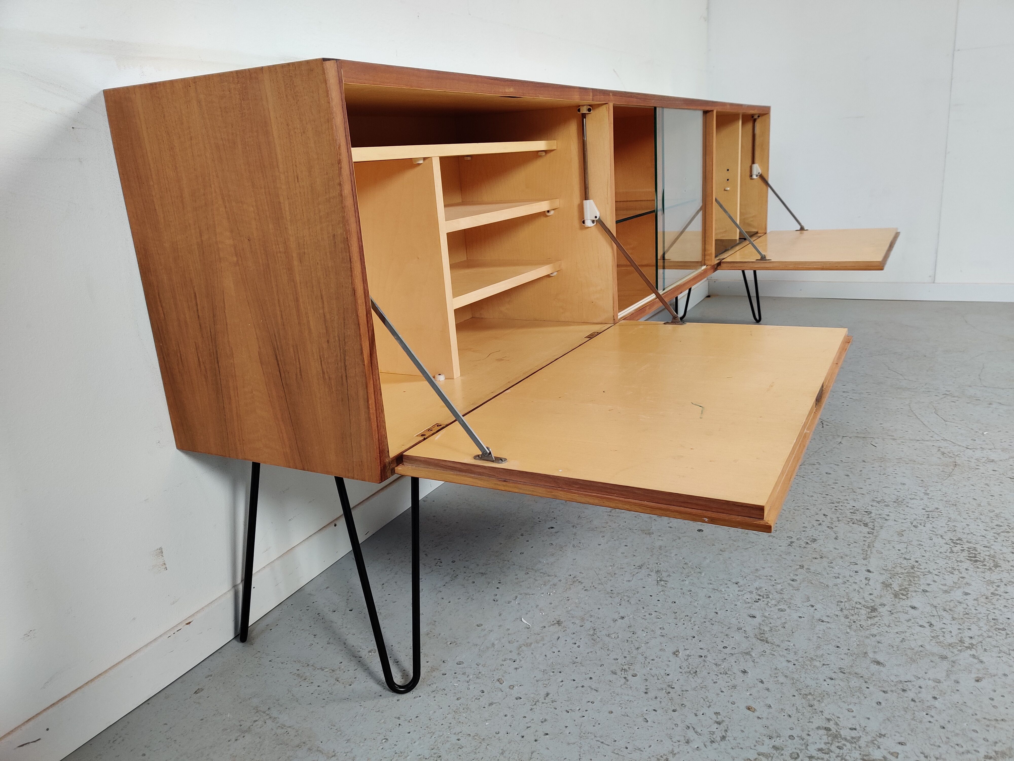 Scandinavian vintage row, 60s