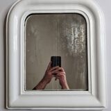 Miroir à poser vintage de style Louis Philippe 46 cm x 40 cm