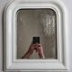 Vintage Louis Philippe style table mirror 46 cm x 40 cm