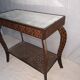 Table d'appoint avec miroir