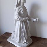 Religious statue of Saint Bernadette