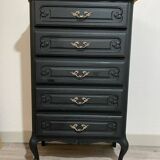 Commode chiffonnier style Louis XV