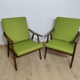 Lounge chairs by Ton, Set of 2