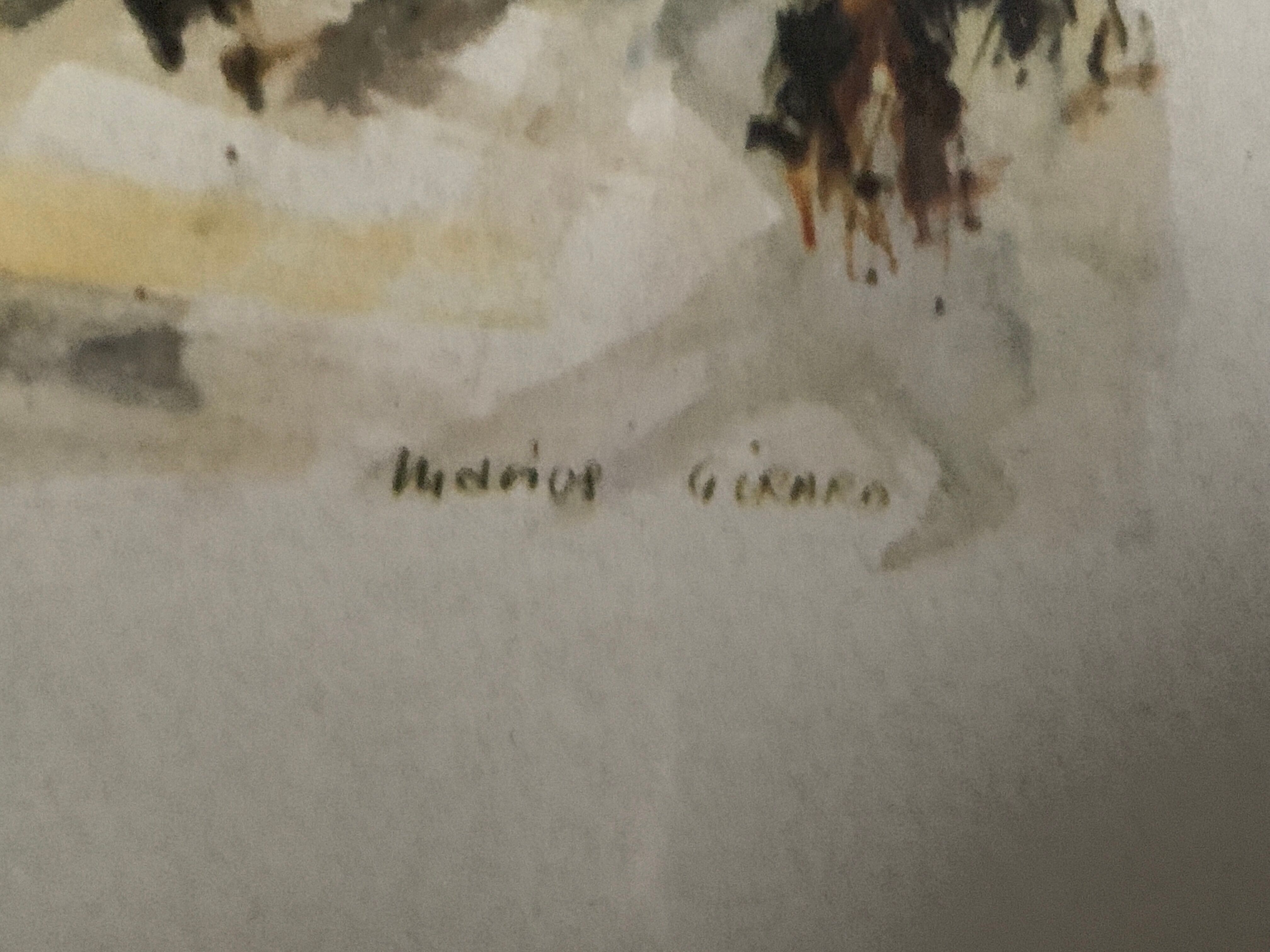 Engraving moulin rouge paris