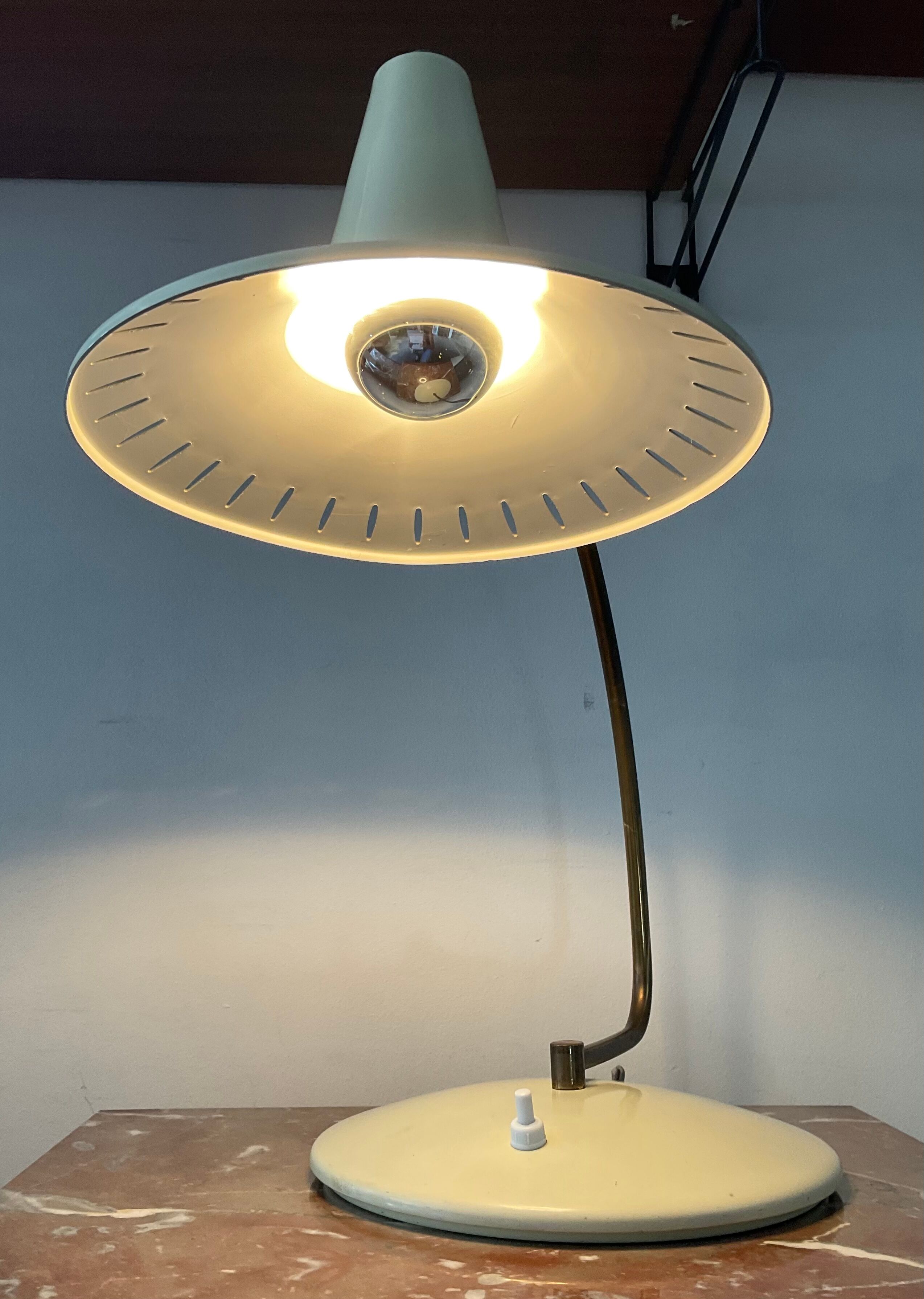 Jan J.M Hoogervorst lamp for Anvia from the 50s