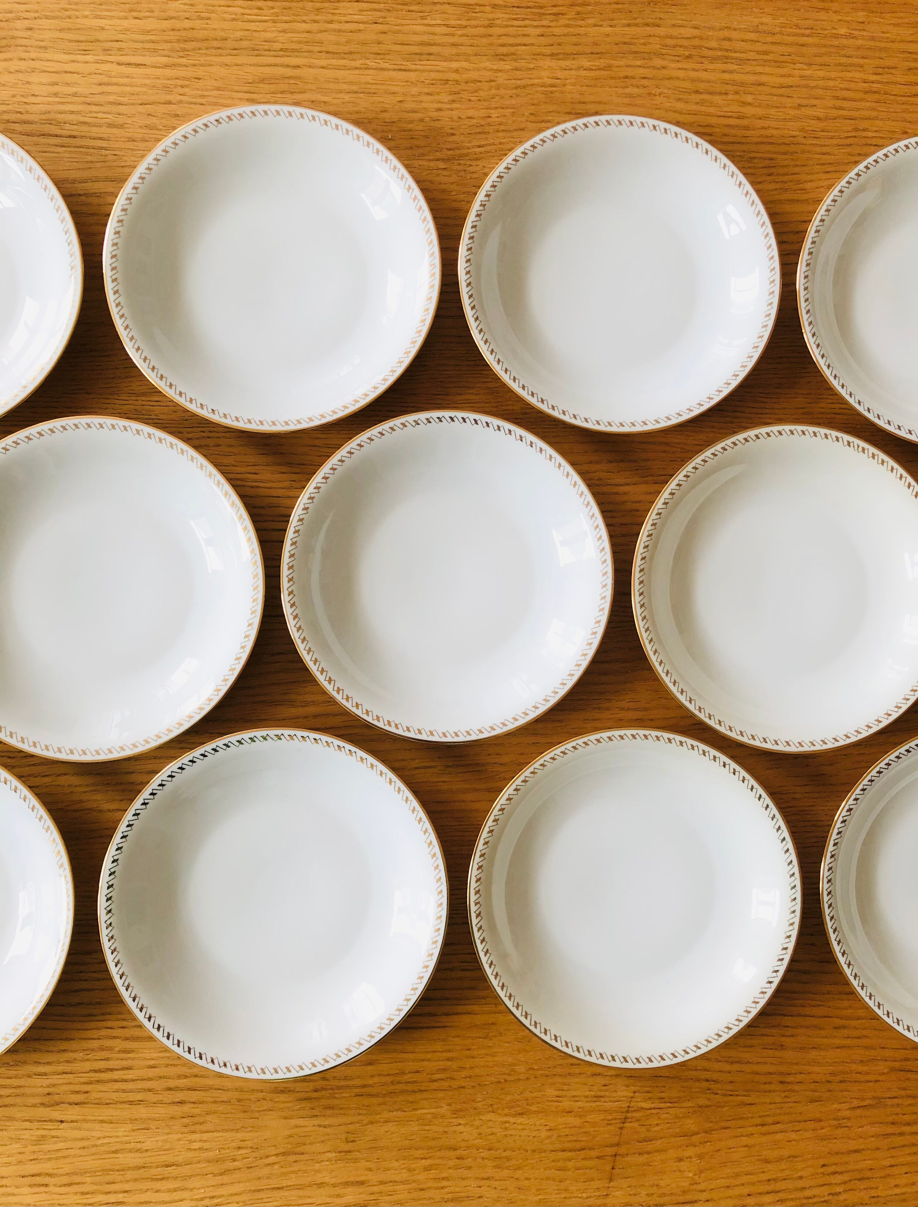 Hollow porcelain plate by Sologne Larchevêque