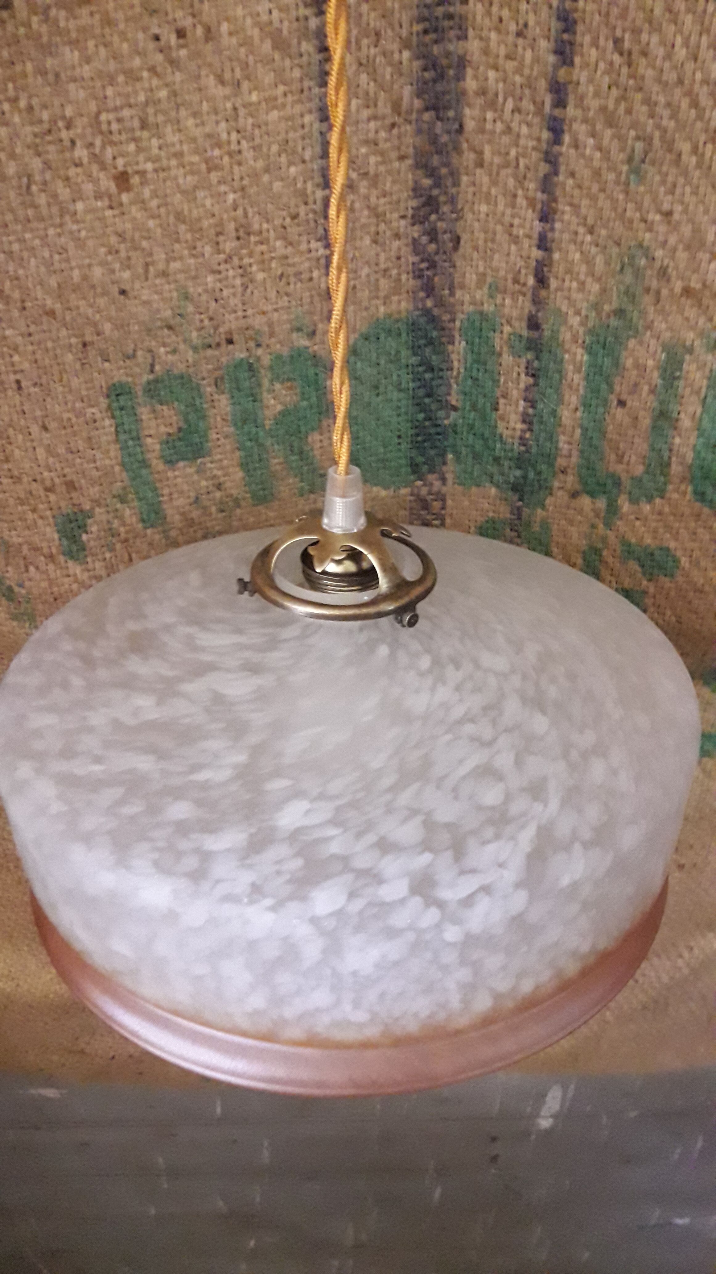 Suspension art déco