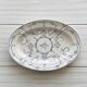 Vintage blue and white ceramic oval dish