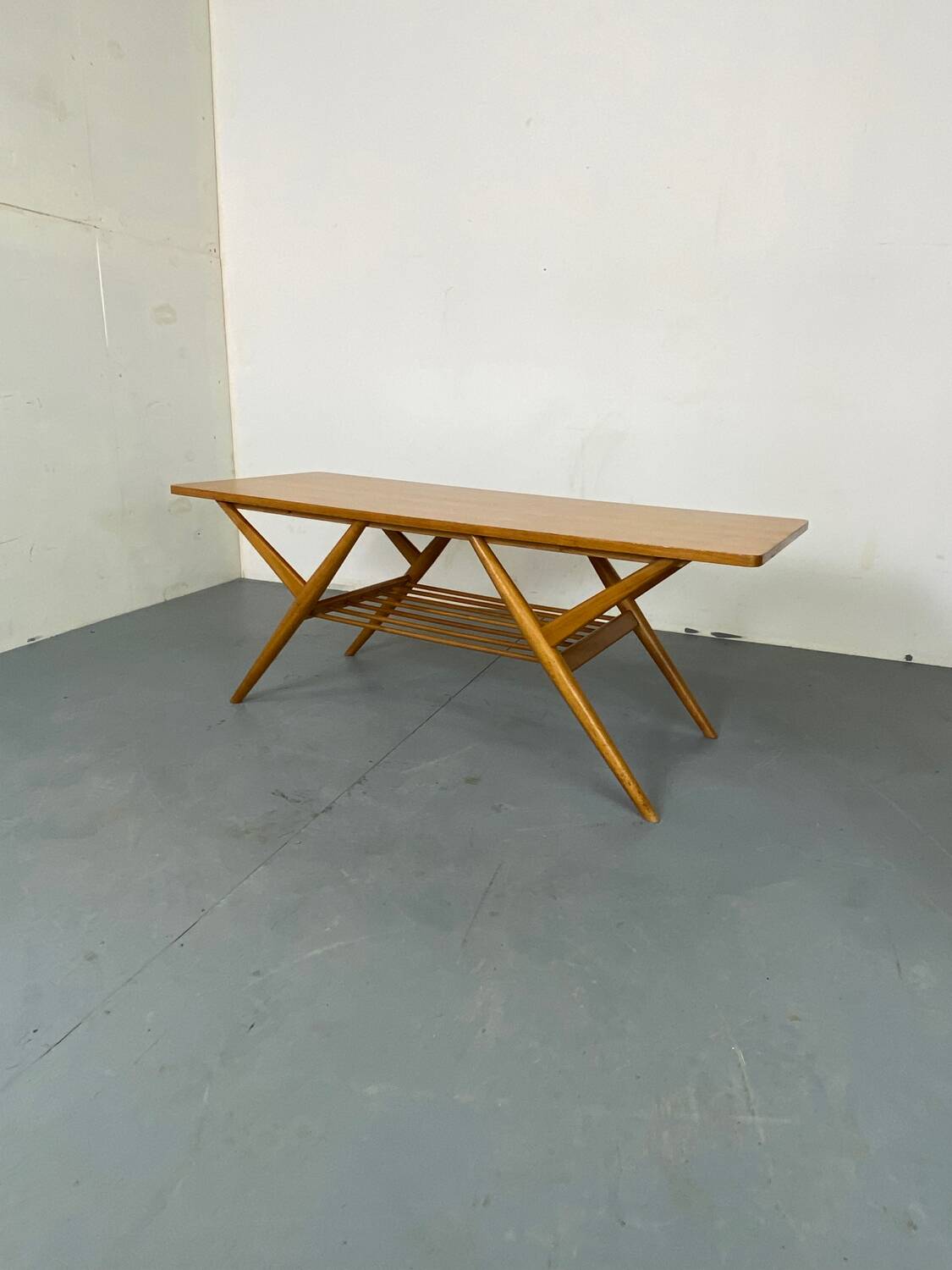 Table basse design scandinave vintage, 1950