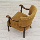 Fauteuil, tissu, bois de frêne, 1930