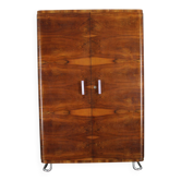Armoire Bauhaus par Hynek Gottwald en placage de noyer et hêtre, années 1940