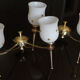 Pair of brass applique Maison Lunel