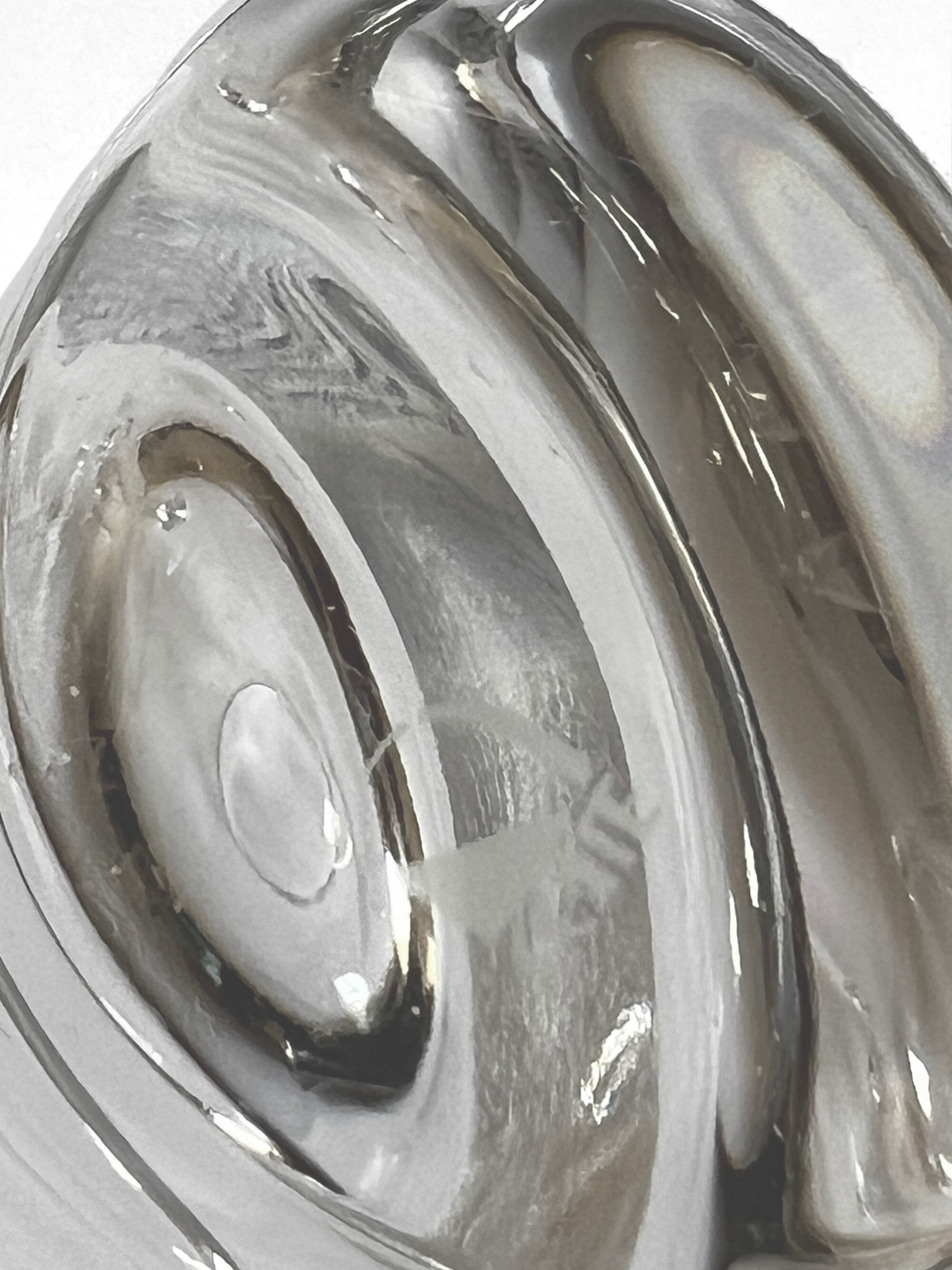 6  verres à shot angelo mangiarotti pour cristalleria colle 1991