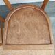 3 wooden bistro chairs