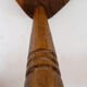 Rustic tripod stool with a triangular seat, 1960s.