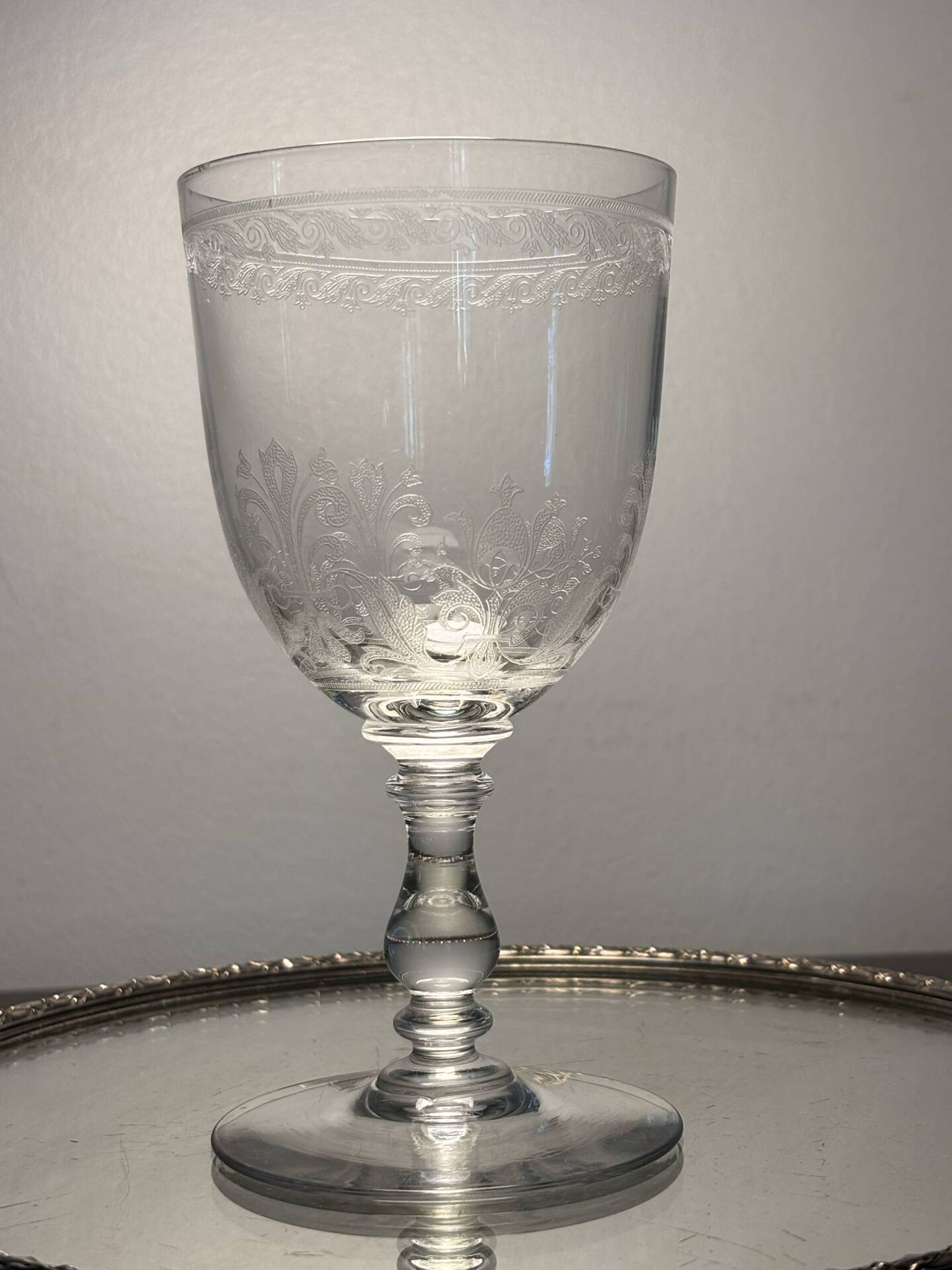 Verre à eau Baccarat avant 1936
