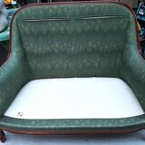 Louis XV style 2-seater sofa bench
