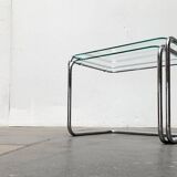 Nested glass tables Mid-century space age, 1960s, set of 2