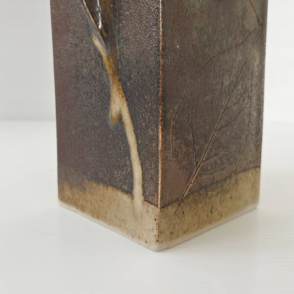 Vase vintage en grès 1970