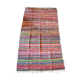Tapis en coton tissé multicolore 137x250cm