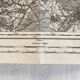Map of the surroundings of Marche-en-Famenne Belgium vintage 1914