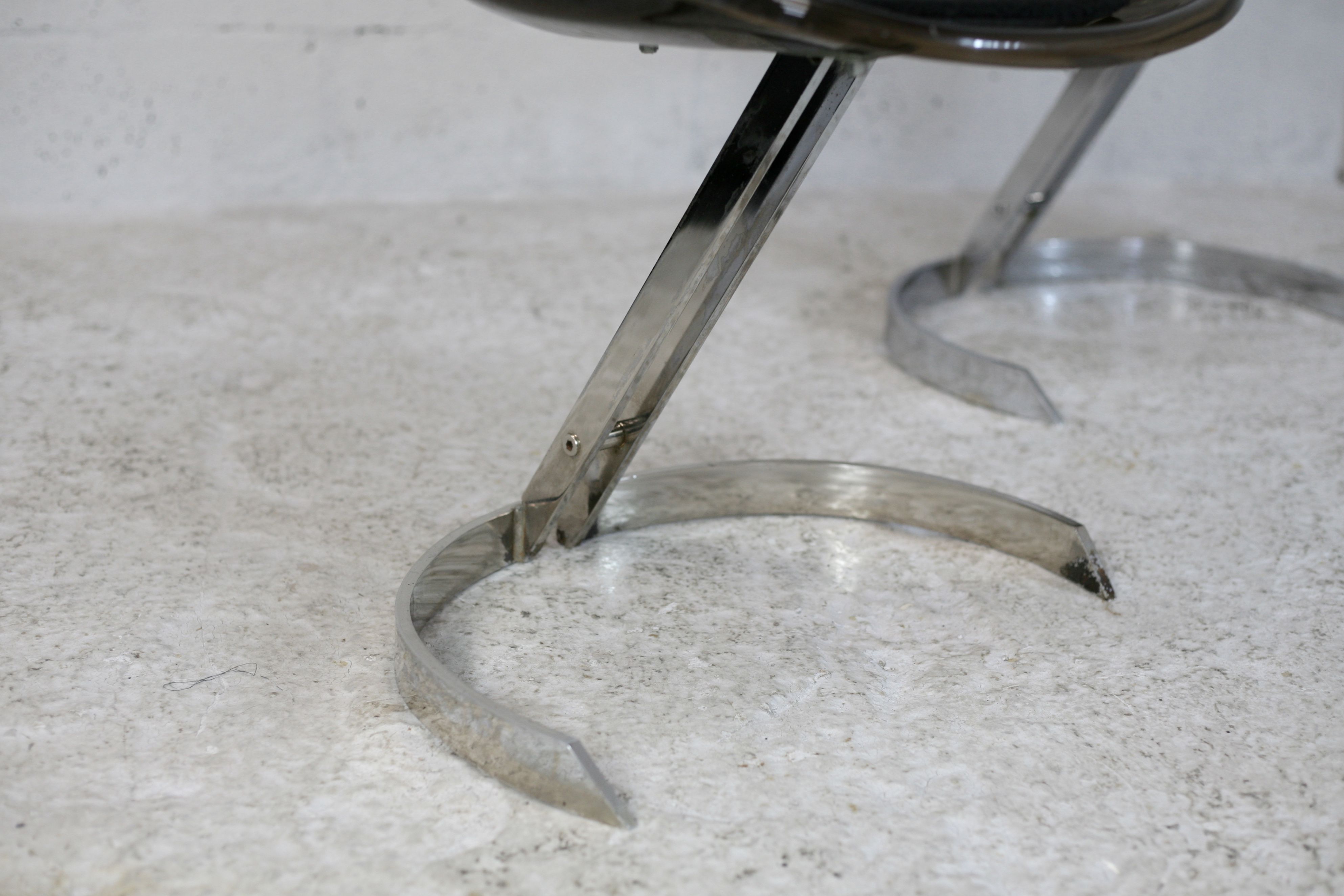 Pair of "space age" chairs