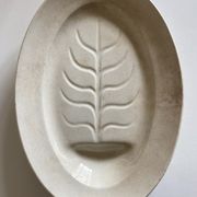 Poultry dish in earthenware Creil and Montereau