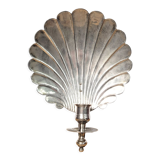 Candlestick shell in wall lamp 1950
