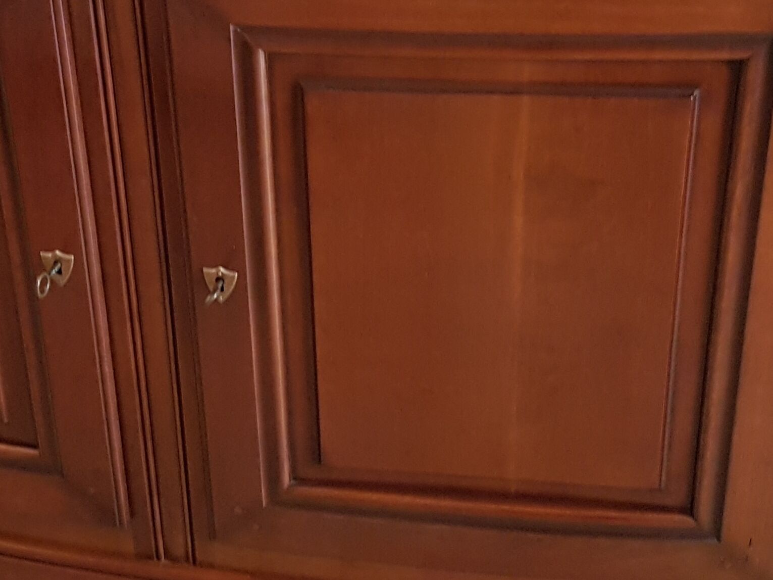 Solid cherry furniture