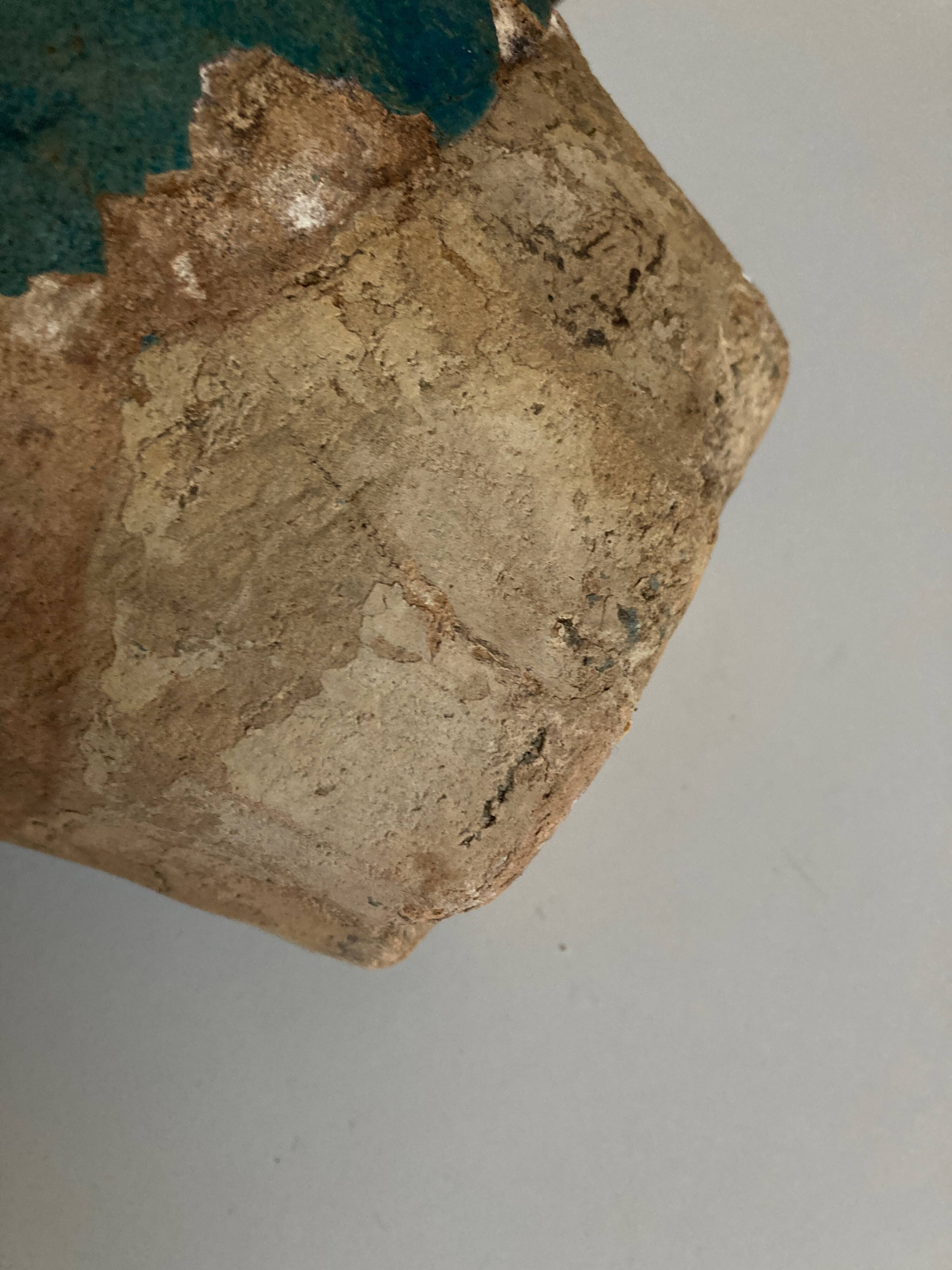 Jar 18th XXXL Persian blue archeology Central Asia Islamic arts