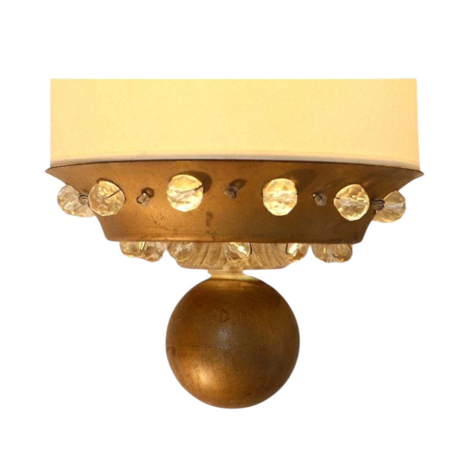 A large wall lamp, France 1940s.