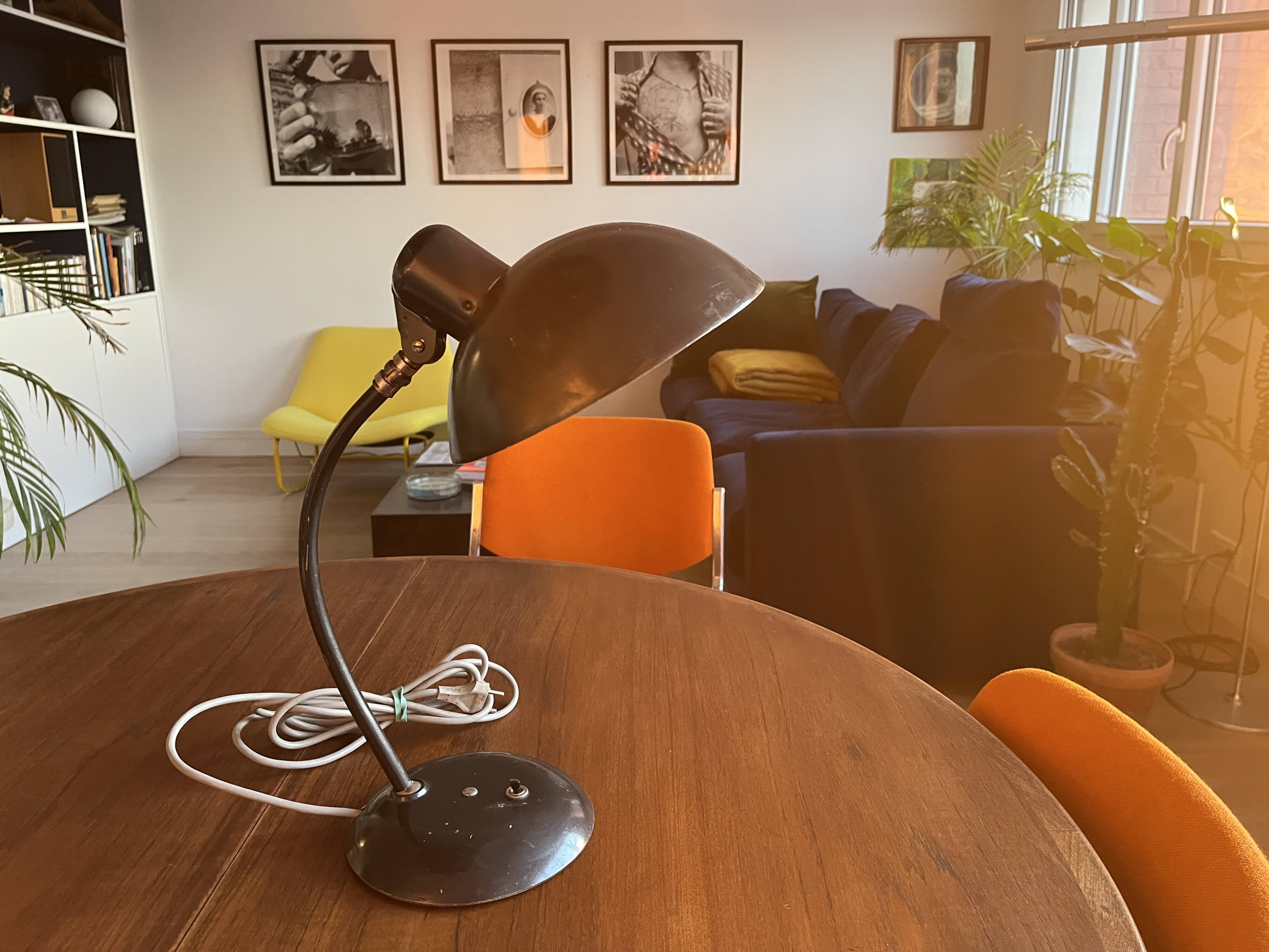 Vintage desk lamp, 1950s