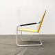 Mid-century Modern German Mauser stackable garden chairs, set of 3.