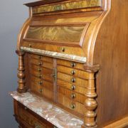 Late 19th century walnut dentist's cabinet