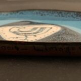 Empty pocket or cup Bernadette Lepinois, Limoges enamels, XXth