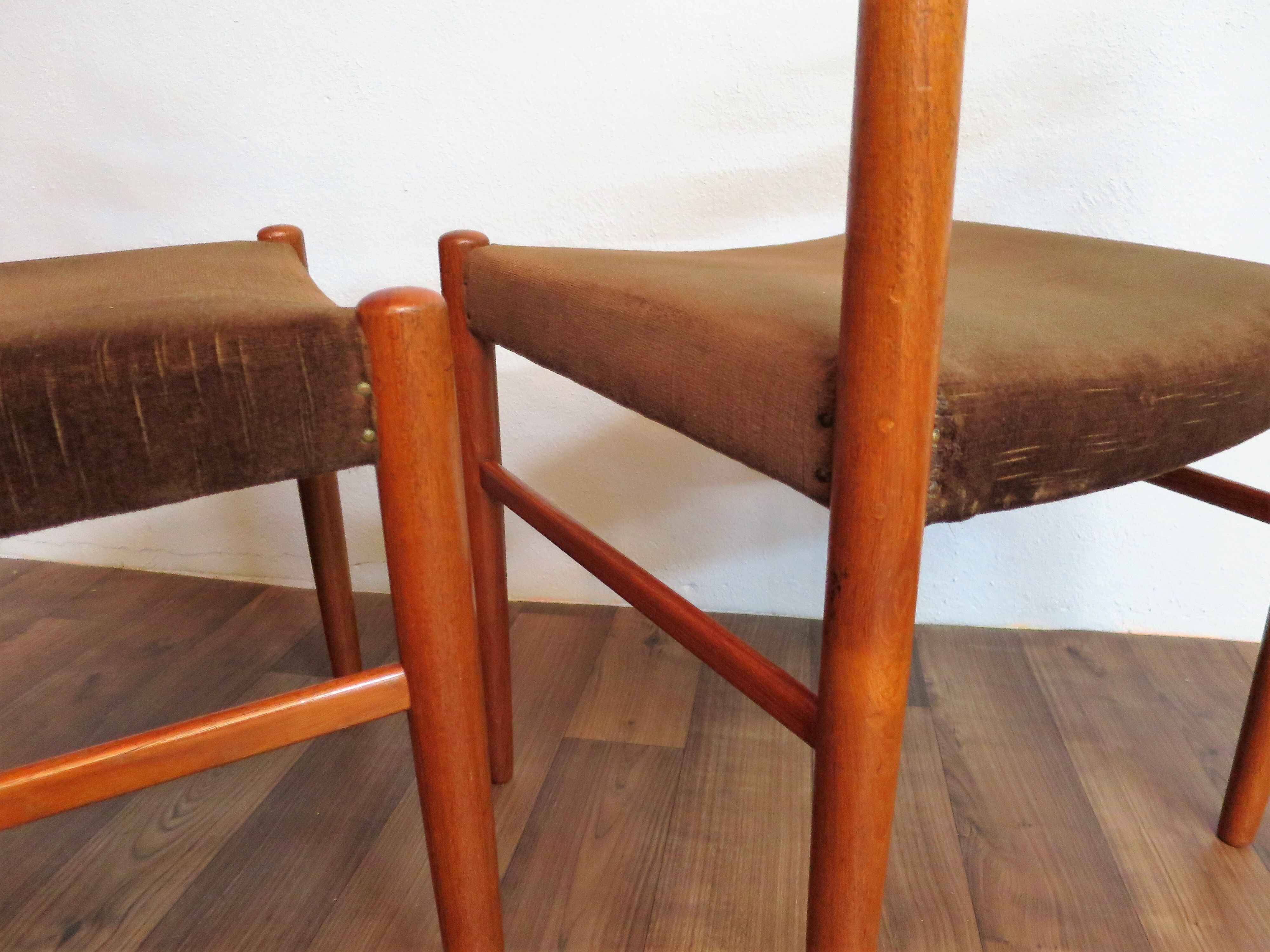 Pair of scandinavian chairs Johansson