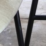 Pair of Burov "44" or "Saturne" armchairs by Geneviève Dangles and Christian Defrance