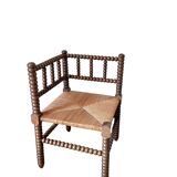 Mulched corner armchair arts and crafts style