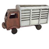 Old wooden toy truck year 40 , 50