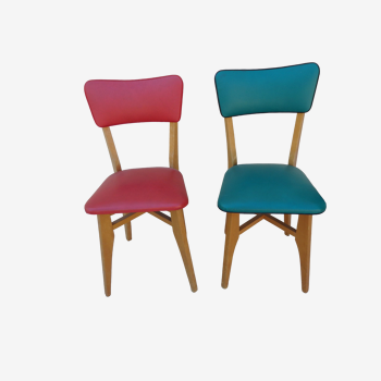 Pair of vintage chairs year 60